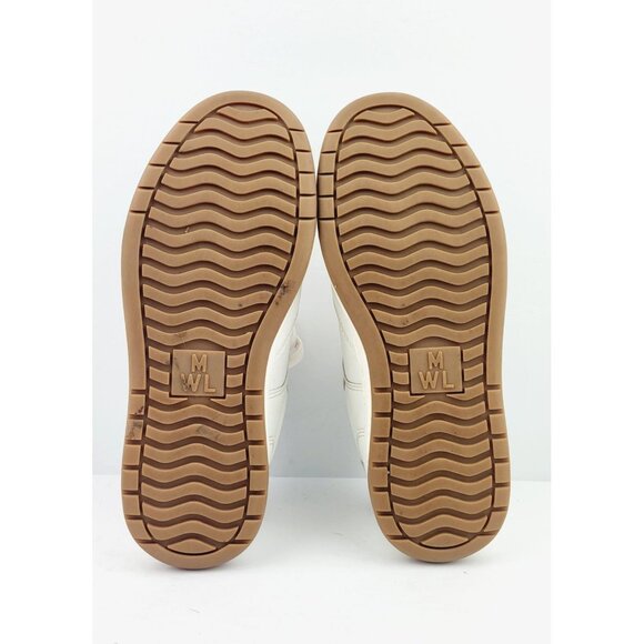 Madewell Court Sneakers‎ in White and Pink Leather - Size 7 - Picture 8 of 8